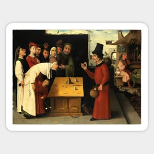 The Conjurer - School of Hieronymus Bosch Sticker